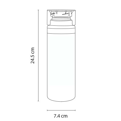 Cilindro de plástico