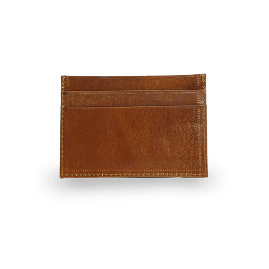 Tarjetero de piel