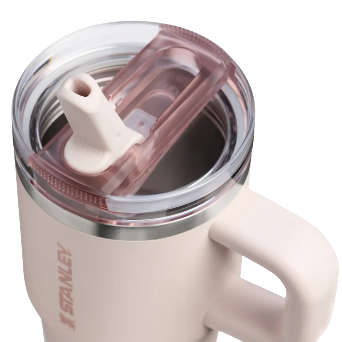 Quencher ProTour Flip Straw Tumbler Rosa Quartz 591ML | STANLEY x ITAM