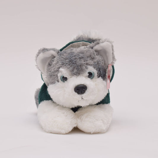 Peluche Colmillos con chaleco | Gris clásico