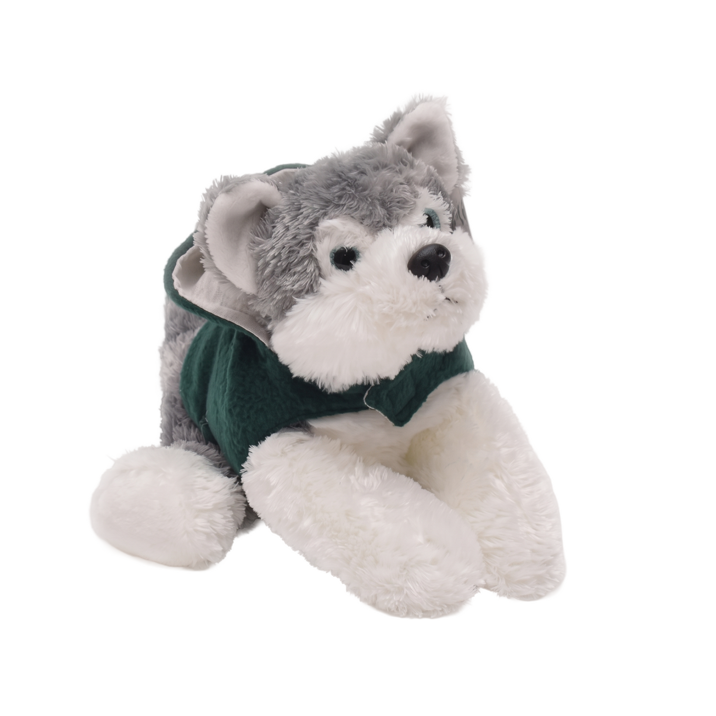 Peluche Colmillos con chaleco | Gris clásico