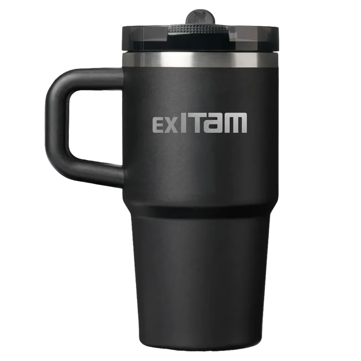 Quencher ProTour Flip Straw Tumbler Black 591ML | STANLEY x ITAM
