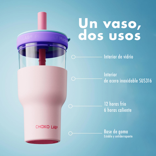 Dual Layer Tumbler Sweetheart 570ml | Chako Lab x ITAM