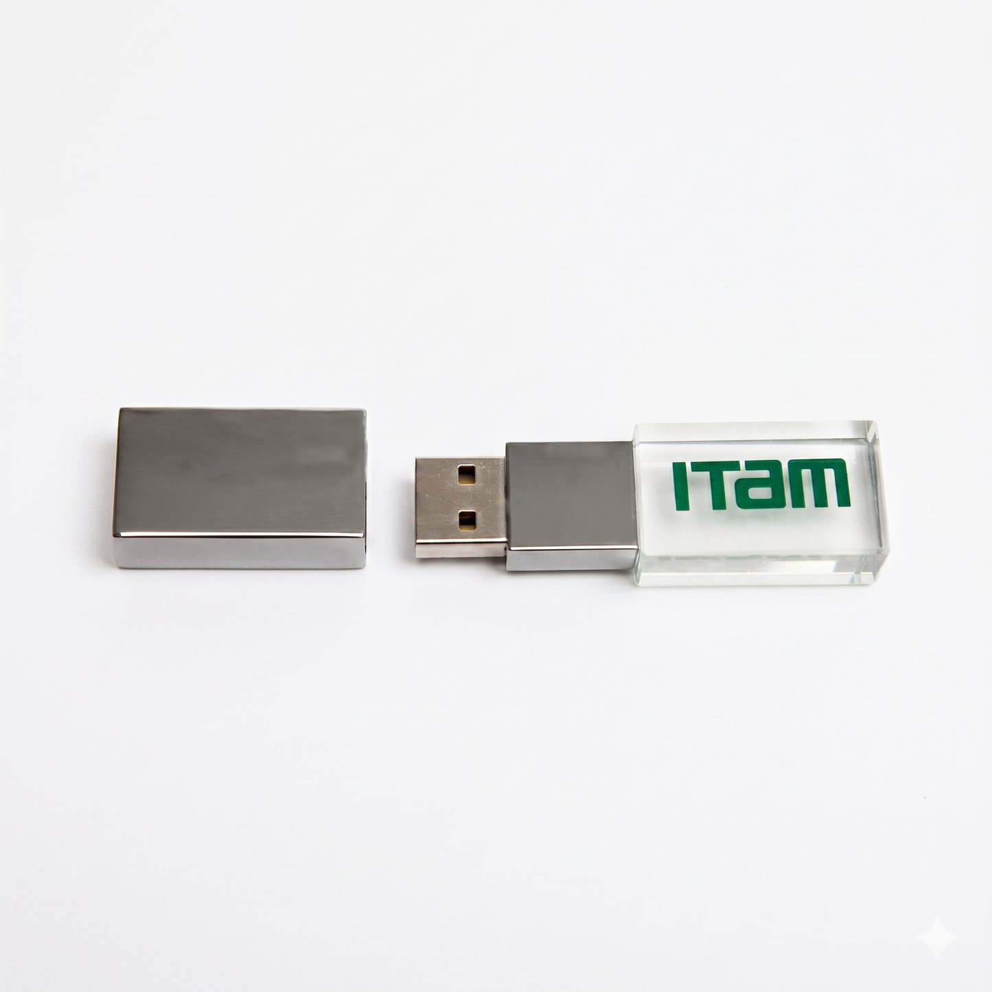 USB de Cristal con Estuche