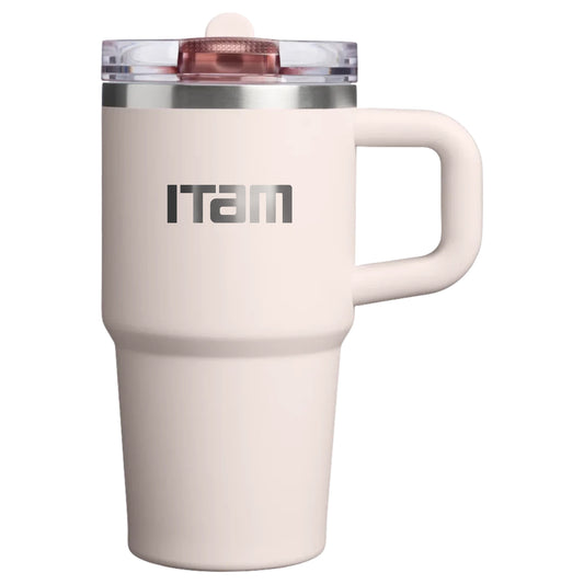 Quencher ProTour Flip Straw Tumbler  Rosa Quartz 591ML | STANLEY x ITAM