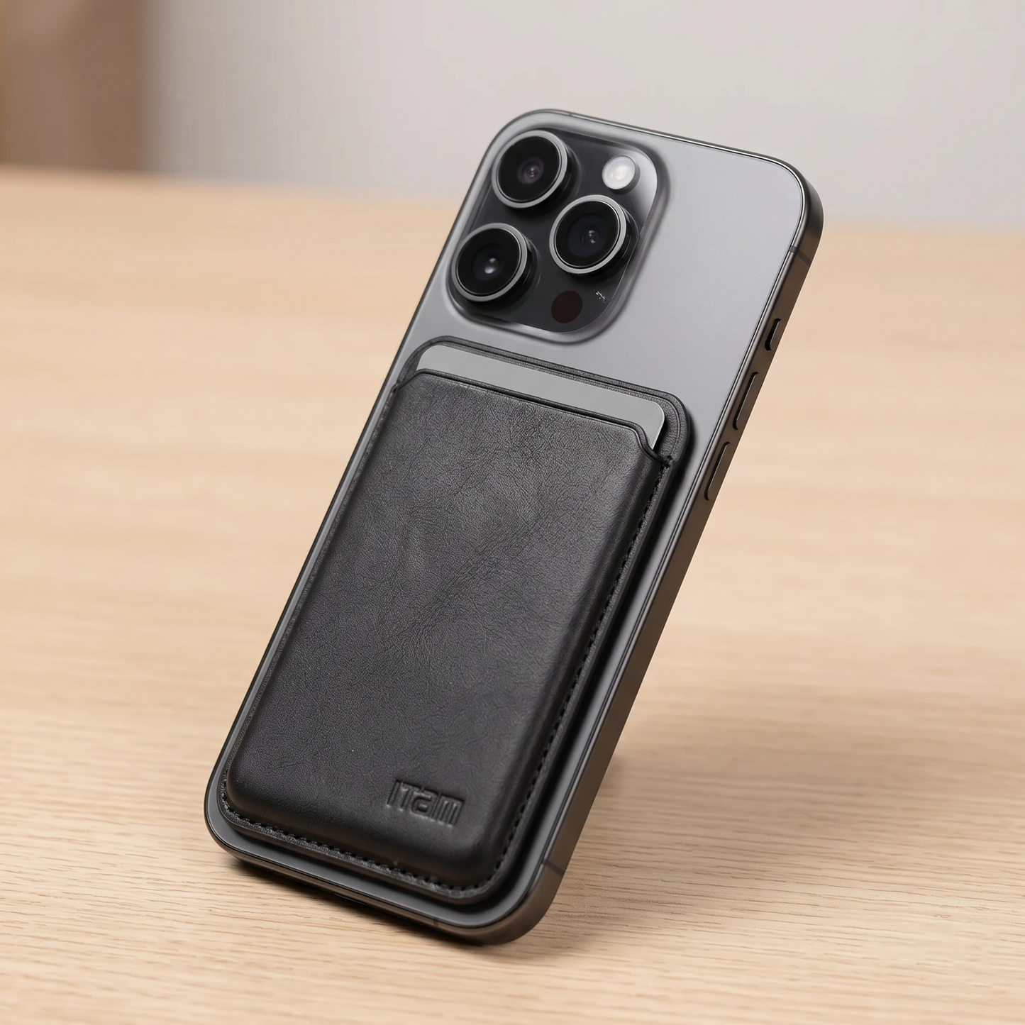 Tarjetero plegable para celular