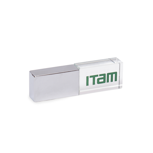 USB de Cristal con Estuche