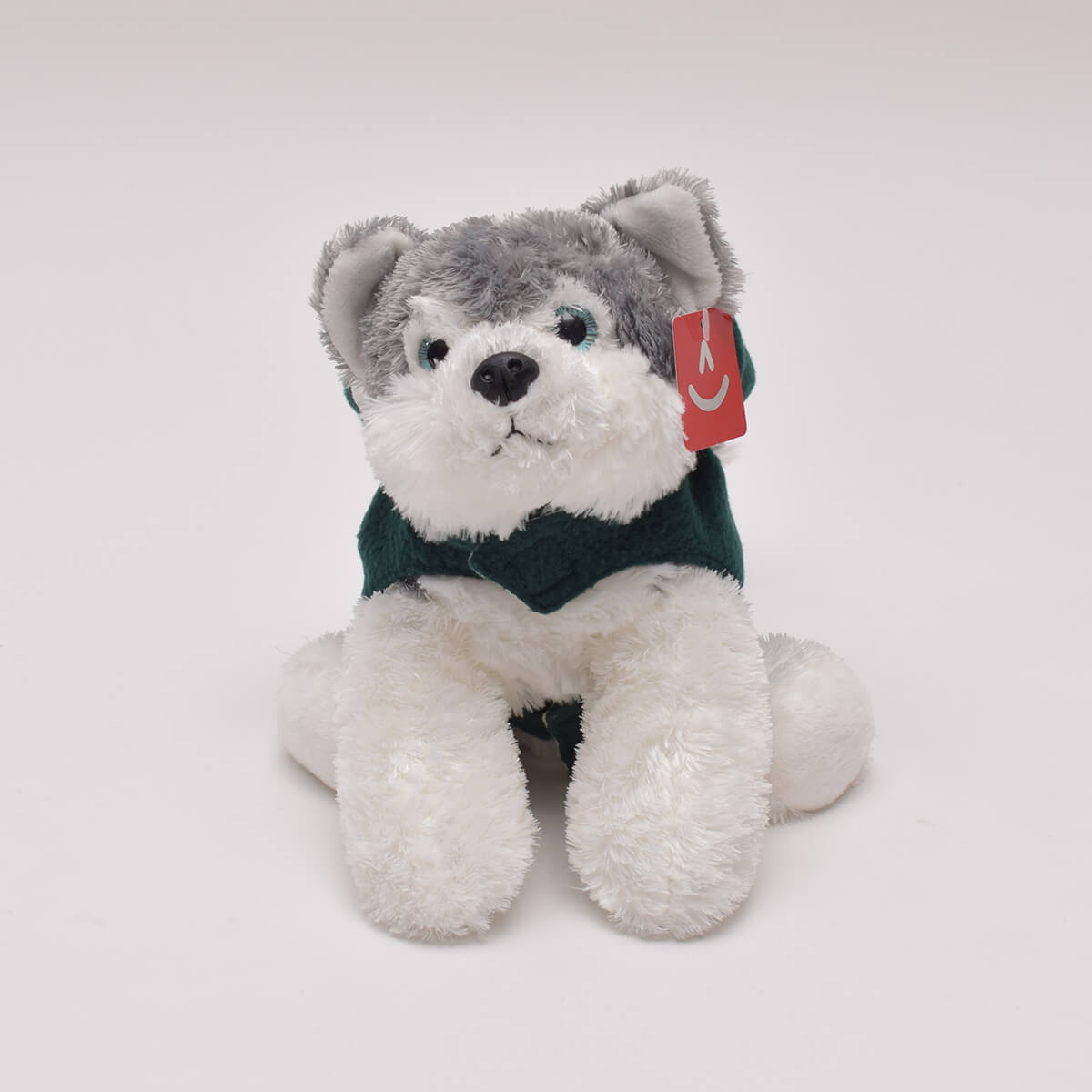 Peluche Colmillos con chaleco | Gris clásico