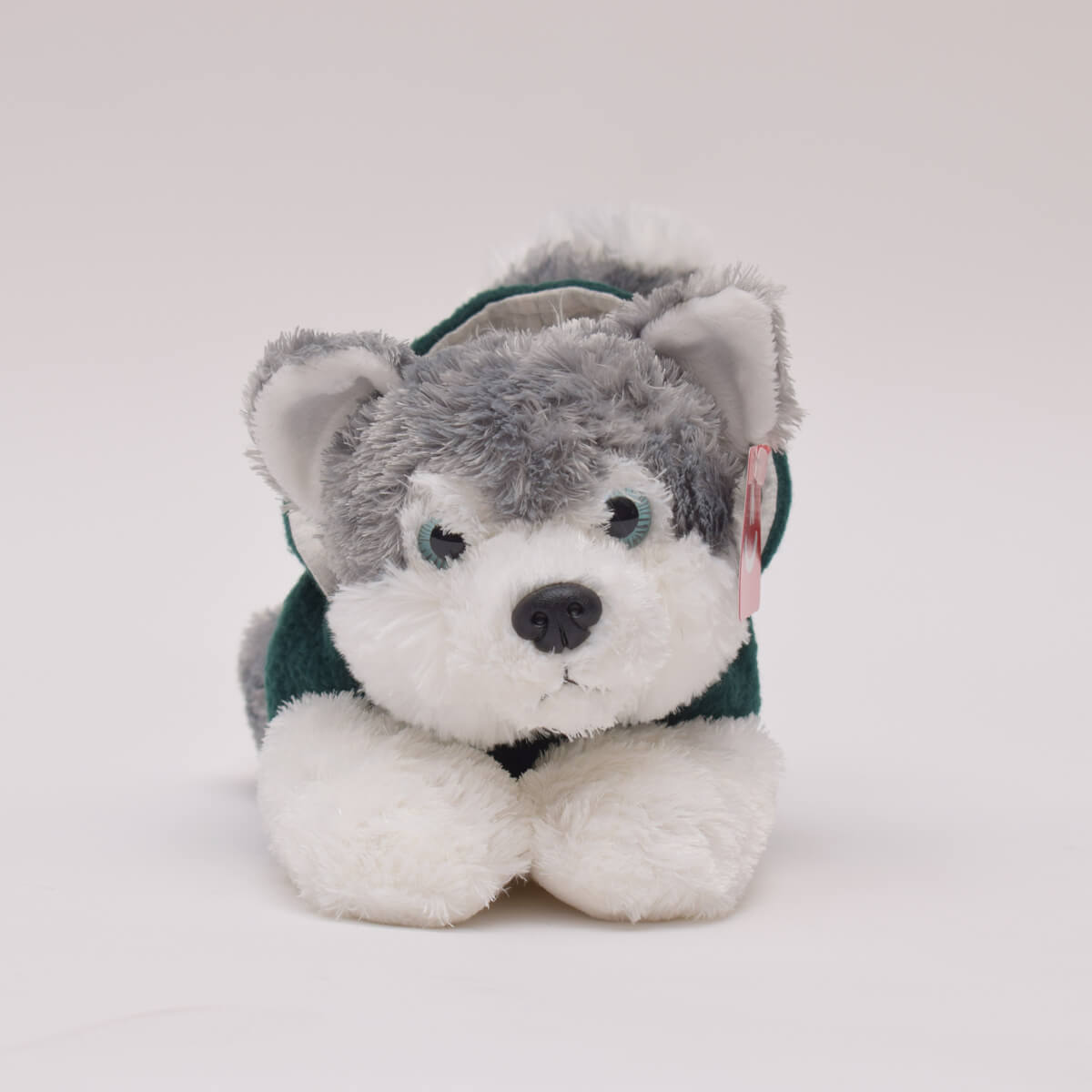 Peluche Colmillos con chaleco | Gris clásico